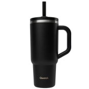 La gourde Travel Cup noir mat en 900mL de Qwetch