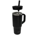 Ouverture de la gourde Travel Cup noir mat en 900mL de Qwetch