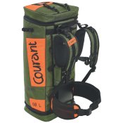 Sac pour le transport de matériel Cross Pro 2.0 kaki & orange de Courant