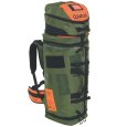 Sac pour le transport de matériel Cross Pro 2.0 kaki & orange 60+15L de Courant