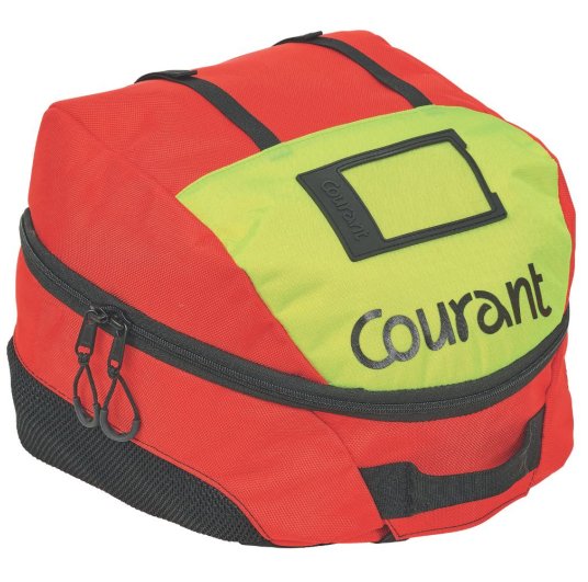 Rangement Cross Up de 15L, rouge & jaune - COURANT