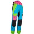 Droite du pantalon anticoupure classe 1 Vented Aqua Multi de Arbortec