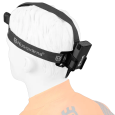 Lampe frontale HL 1200 avec batterie, casque Technical Mips - HUSQVARNA