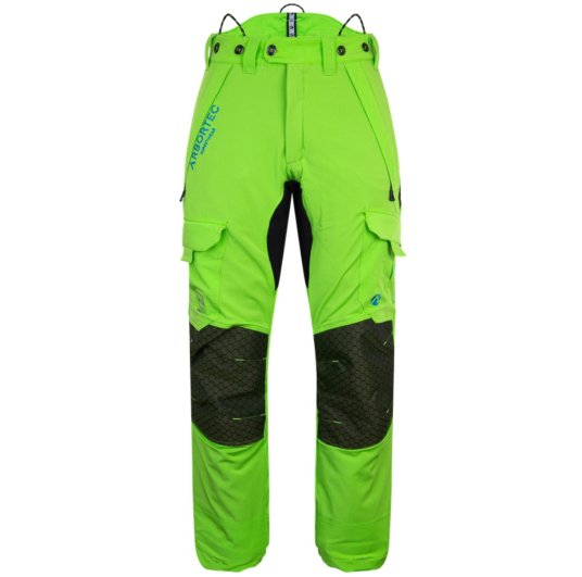 Pantalon anticoupure classe 1 Vented Lime de Arbortec