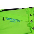 Zoom sur le pantalon anticoupure classe 1 Vented Lime de Arbortec