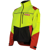 Veste de travail Protect Pro rouge & jaune de Oregon