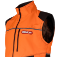 Veste de travail sans manches Protect Pro orange & noire de Oregon