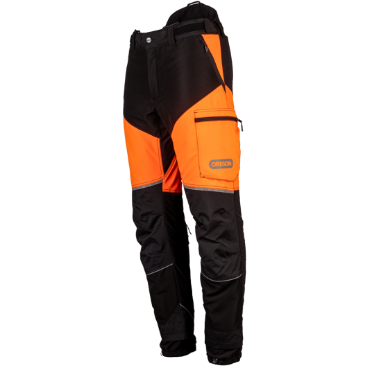 Pantalon de protection anticoupure de classe 1 Protect Pro orange & noir de Oregon