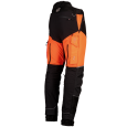 Arrière du pantalon de protection anticoupure de classe 1 Protect Pro orange & noir de Oregon