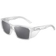 Côté des lunettes de sécurité fumées STKS 420 cristal de Bollé Safety