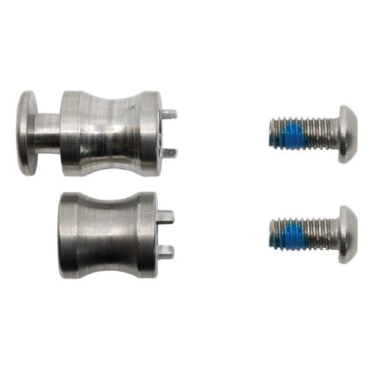 Lot de 2 axes de frottement pour CHICANE de Petzl