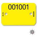 Plaquette forestière de 27mm avec marquage laser 1 ligne de Le Besson