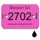 Plaquettes forestières UNIVERS personnalisées à l'encre par Le Besson