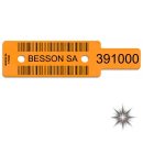 Plots d'identification pour les scieries avec marquage laser Le Besson