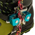 Mise en place du du bloqueur de pied ambidextre pour le travail en hauteur de Notch