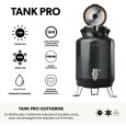 Description du du distributeur isotherme Tank Pro de 7000mL avec robinet de Qwetch