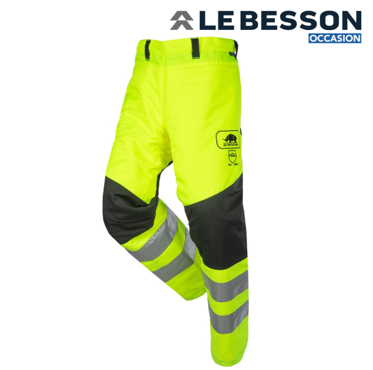 Occasion - Jambières anti-coupure Roadrunner Flash Jaune Classe 1, XS à L - SIP PROTECTION