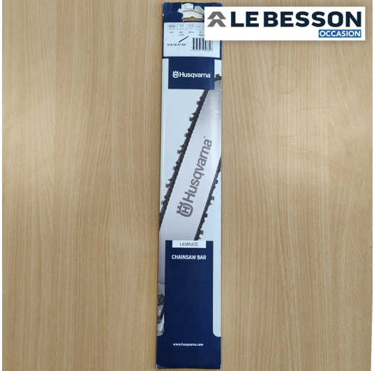 Occasion - Guide-chaîne Husqvarna .325" 1.3mm - 38 cm / 15" - Réf. 578 40 01-64