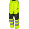 Droite des jambières de protection anticoupure Roadrunner Flash jaune de SIP PROTECTION