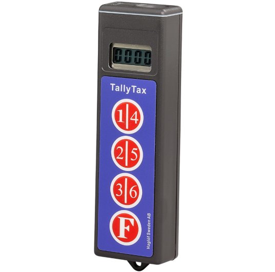 Compteur électronique Tallytax avec 6 unités de comptage différent  - Häglof