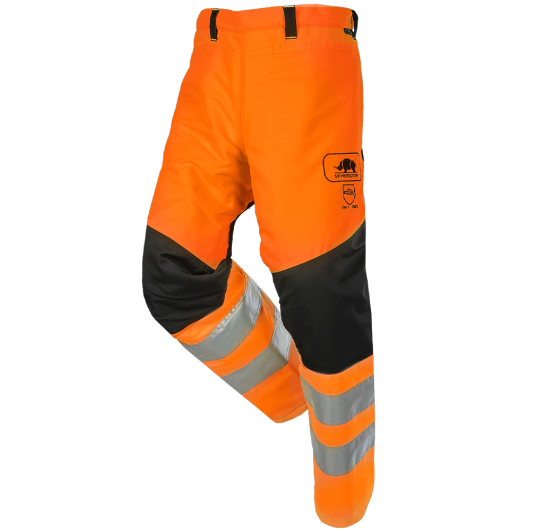 Jambières de protection anticoupure Roadrunner Flash orange de SIP PROTECTION