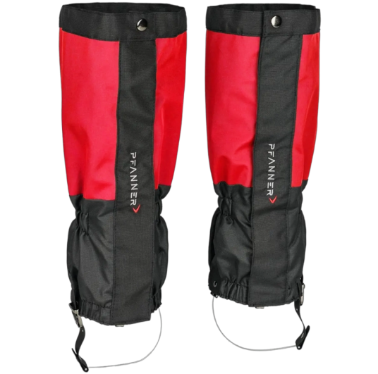 Guêtres de protection Gladiator rouge de Pfanner
